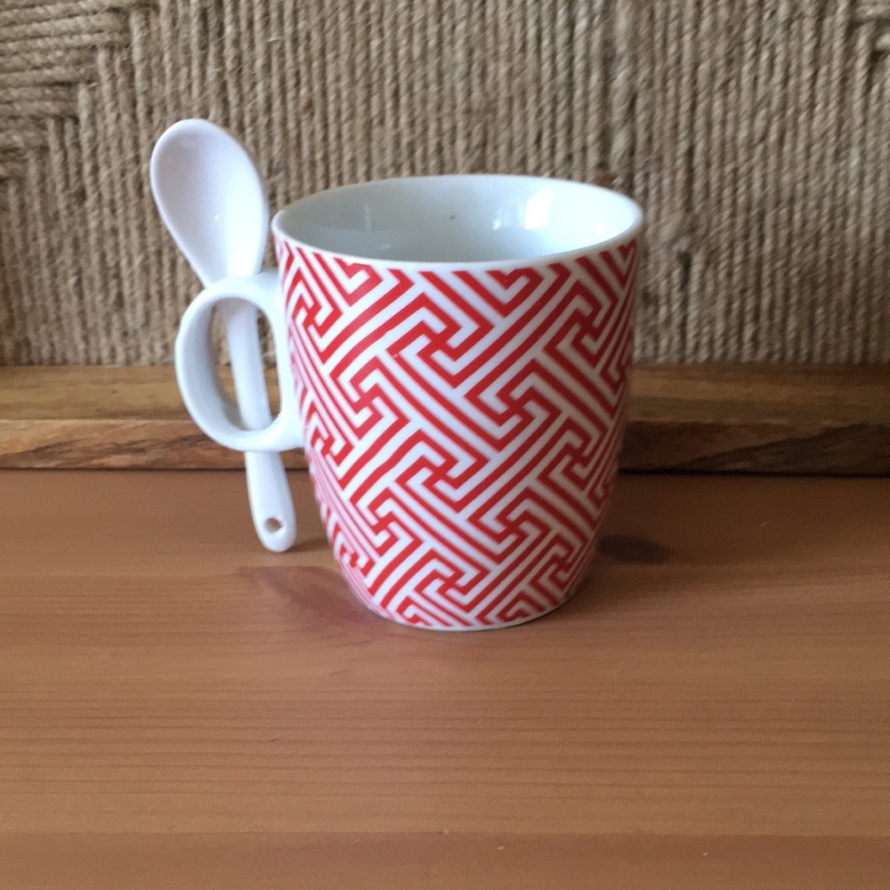 Adorable Mug and Spoon